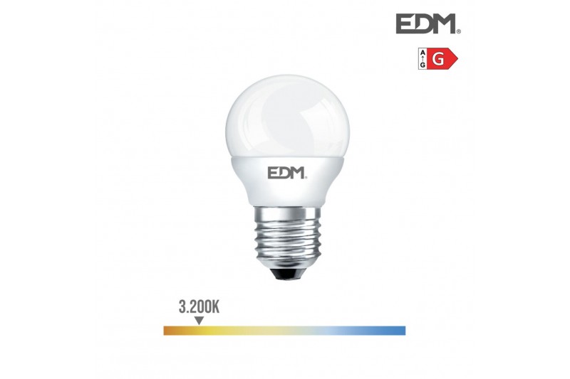 Bombilla LED EDM E27 5 W G 400 lm...