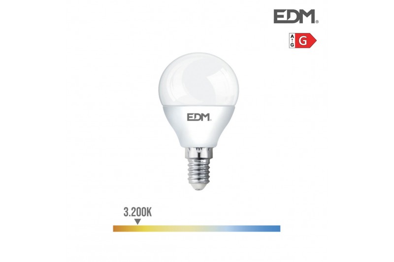 Bombilla LED EDM 5 W E14 G 400 lm...