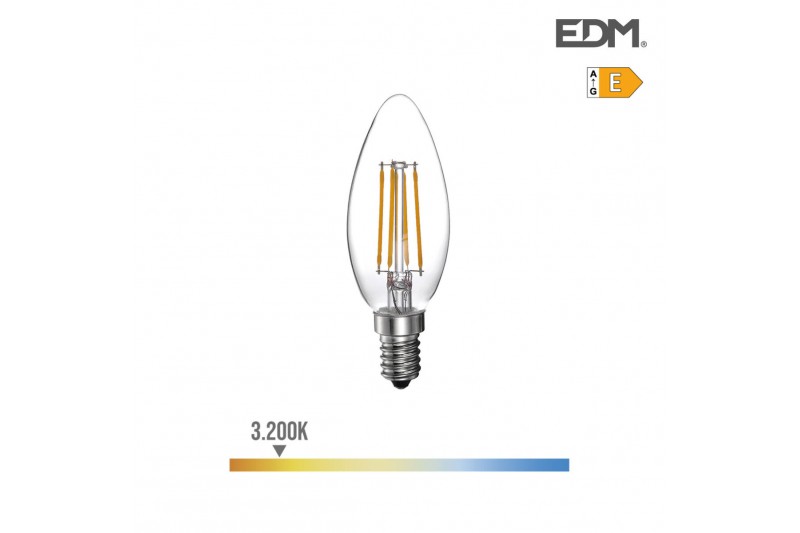 Bombilla LED EDM E14 4 W 550 lm E...