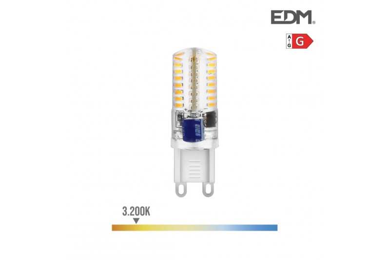 LED lamp EDM 2,5 W G G9 200 Lm (3200 K)