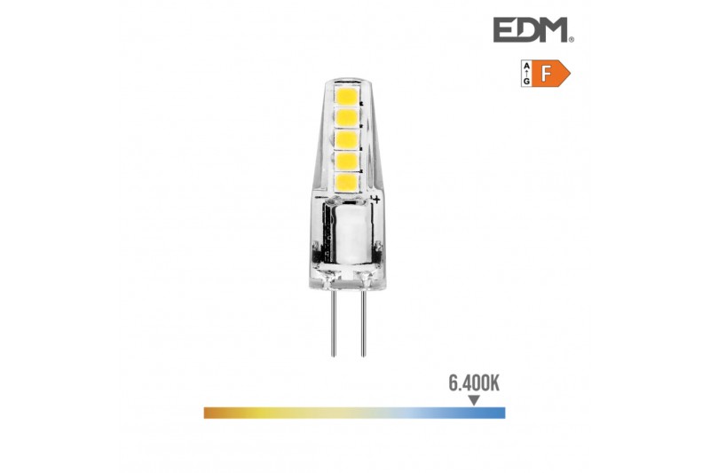 Bombilla LED EDM 2 W F G4 180 Lm (6400K)