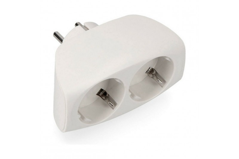 Socket extender EDM Double 2400 W 250...