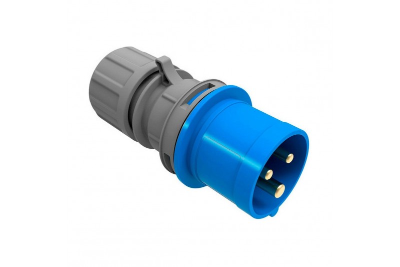 Socket plug EDM CETAC Blauw IP44 16 A...