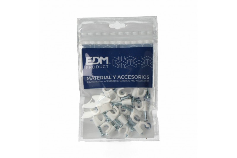 Staples EDM Nº 6 2 x 1 mm White...