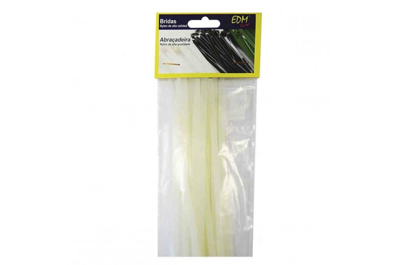 Nylon Cable Ties EDM 300 x 4,8 mm 25...