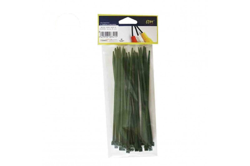 Bridas Nylon Faston Verde 150 x 3,5...