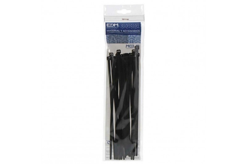 Nylon Cable Ties EDM Black 150 x 3,5...