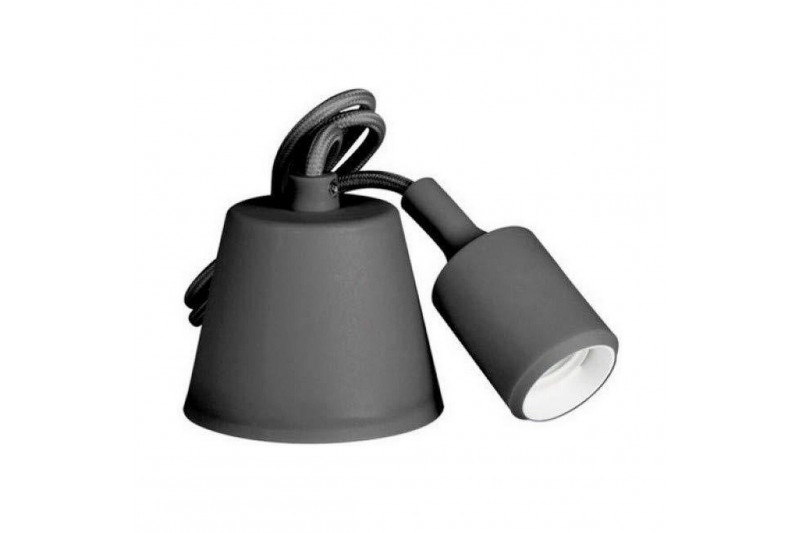 Tischlampe EDM Schwarz Silikon...