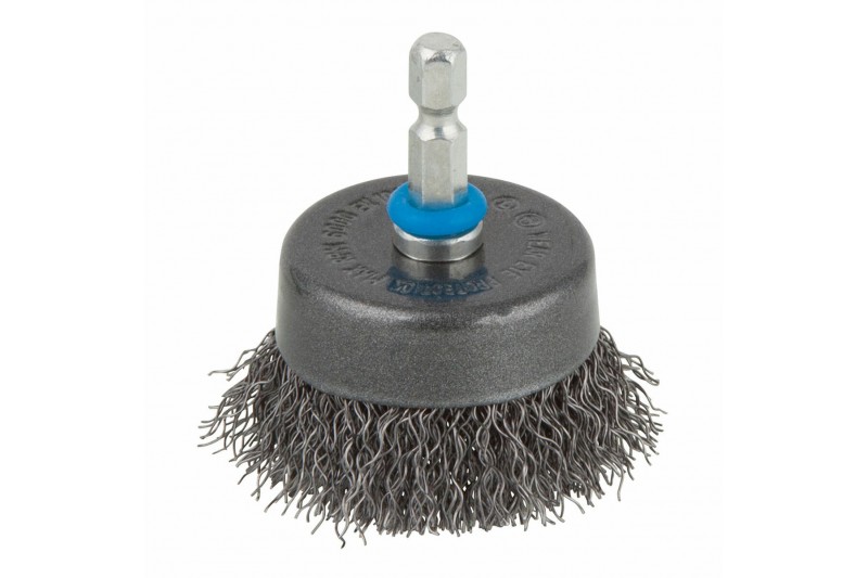 Cup brush Wolfcraft 2106000 Staal Ø...