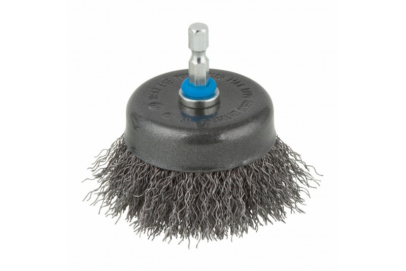 Cup brush Wolfcraft 2108000 Staal Ø...