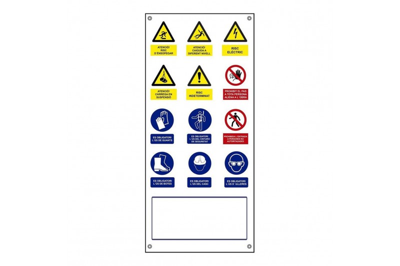 Schild Normaluz Obra múltiple PVC (50...