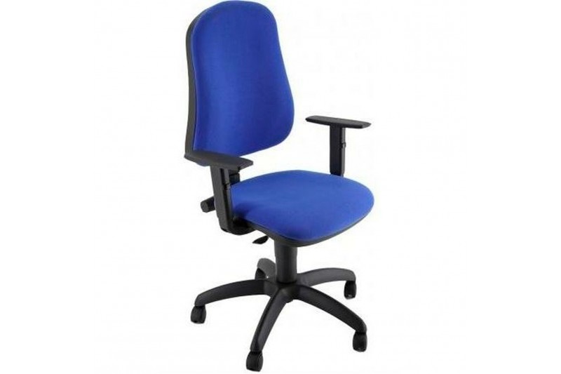 Chaise de Bureau Unisit Simple CP Bleu