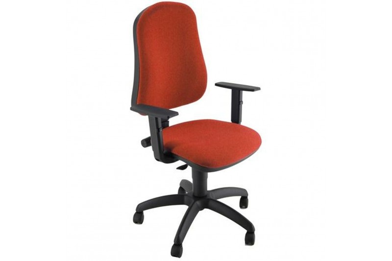 Chaise de Bureau Unisit Simple CP Rouge