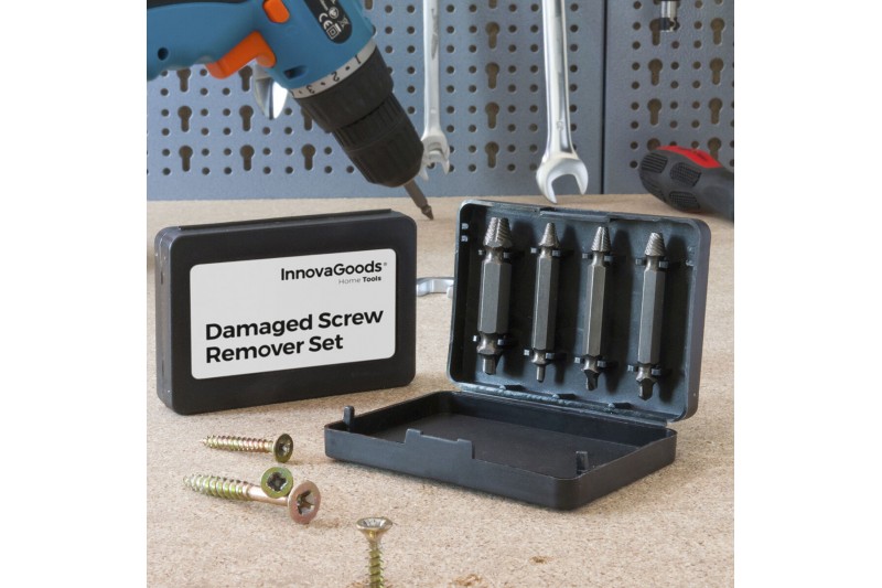 Damaged Screw Remover Set InnovaGoods...