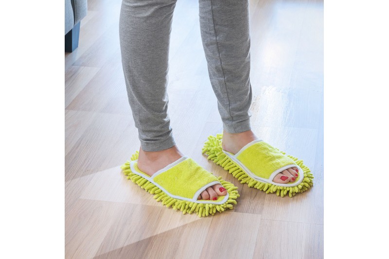 Dry Mop Slippers Mop&Go InnovaGoods