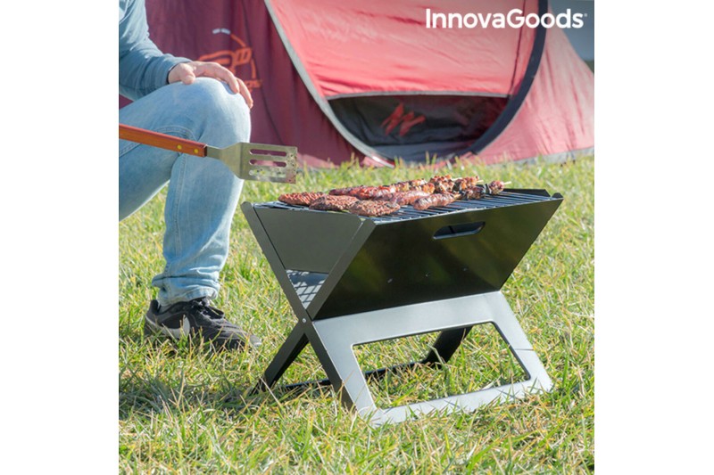 Folding Portable Barbecue for use...