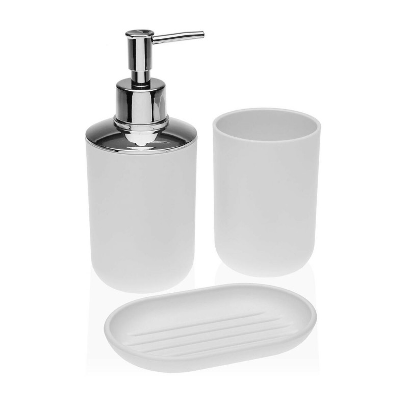 Bath Set Versa White polypropylene...