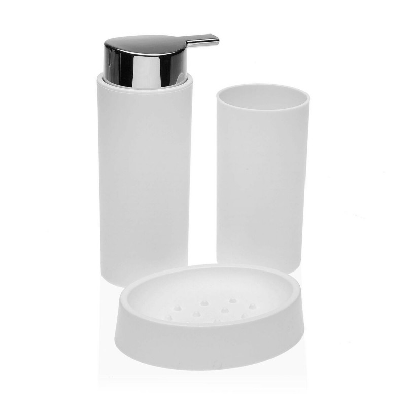 Bath Set Versa White polypropylene...