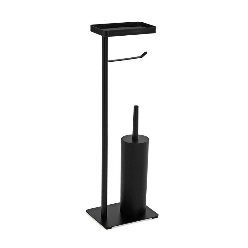 Toilet Roll Holder Versa Lilia Black...