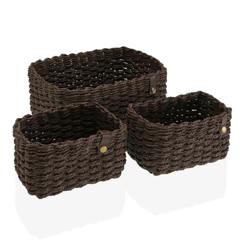 Basket set Versa Brown Paper 19 x 12...