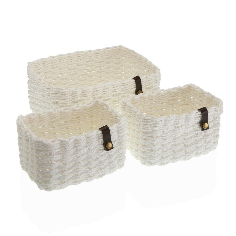 Basket set Versa White Paper 19 x 12...