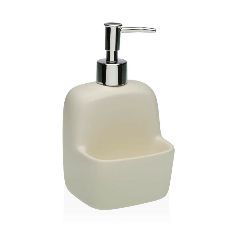 Dispenser di Sapone Versa Beige Ceramica