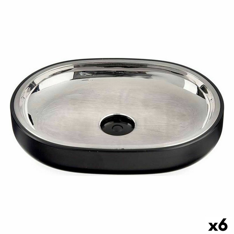 Soap dish Black Stainless steel...