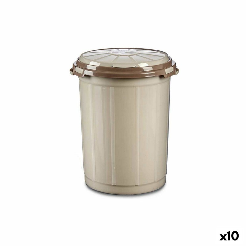 Abfalleimer Beige Kunststoff 35 L (41...