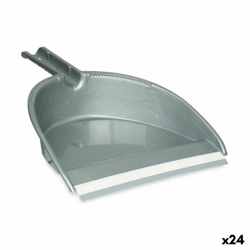 Dustpan Hand Silver Plastic (23 x 33...