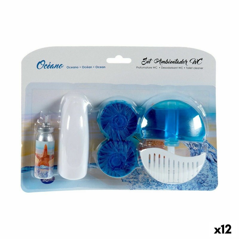 Set de désodorisants WC Océan (12...