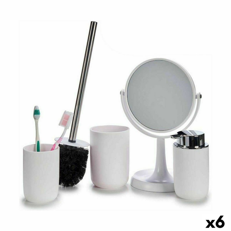 Set da Bagno Bianco polipropilene (6...