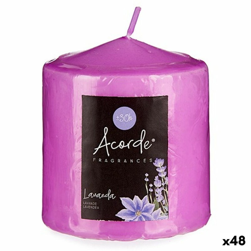 Scented Candle Lavendar Purple 7 x 8...