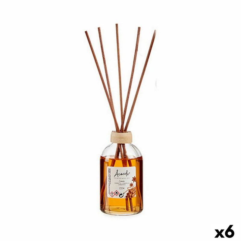 Perfume Sticks Cinnamon 100 ml (6 Units)