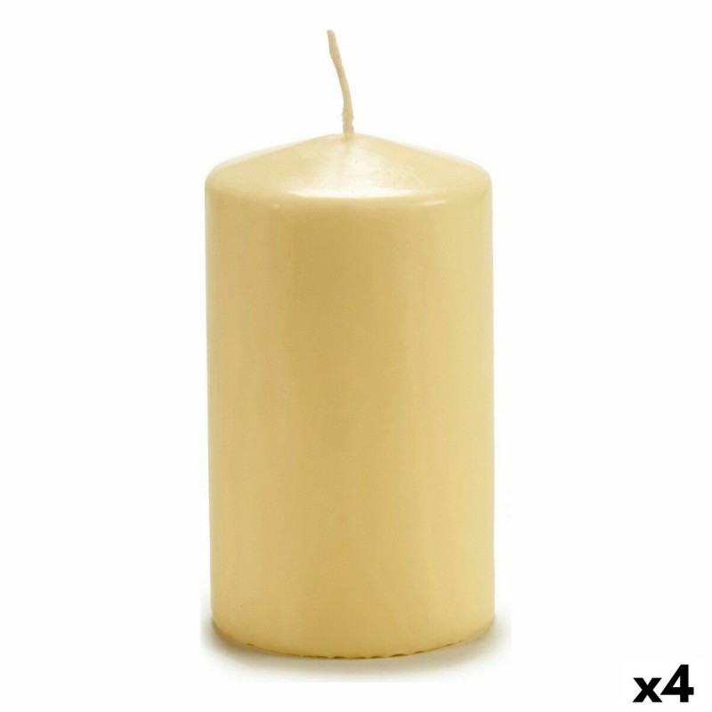 Candela Crema 9 x 15 x 9 cm (4 Unità)