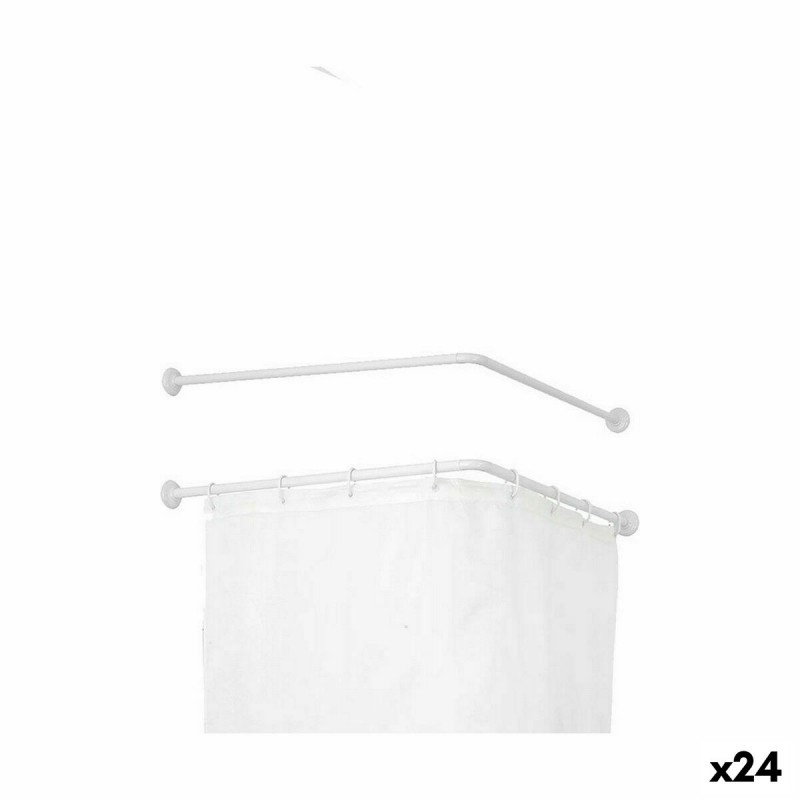 Curtain Bar For shower White...