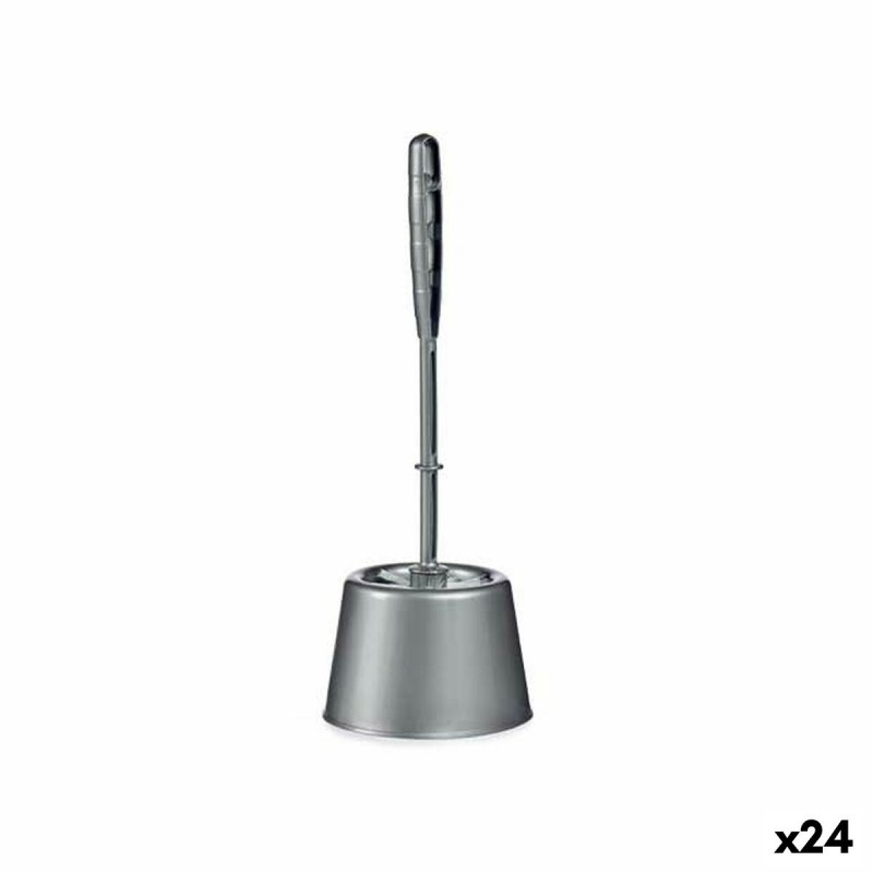 Toilet Brush Silver Plastic 13 x 36,5...