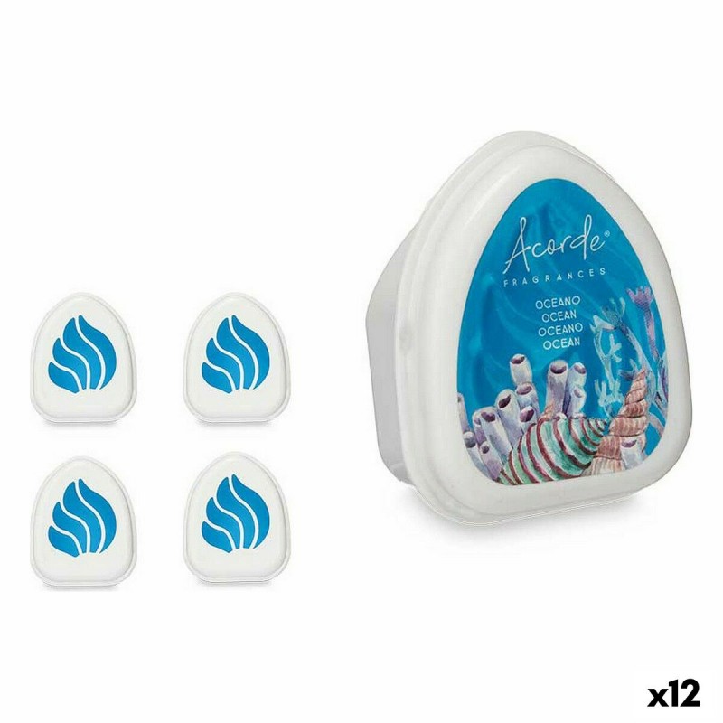 Set de désodorisants Océan 50 g (12...