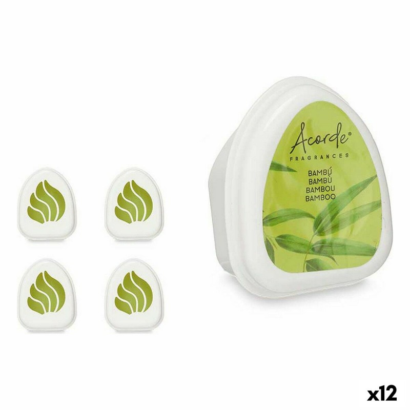 Set de désodorisants Bambou 50 g (12...