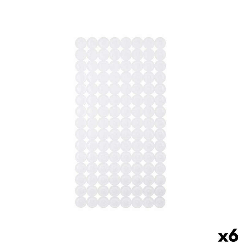 Non-slip Shower Mat White PVC 68 x 1...