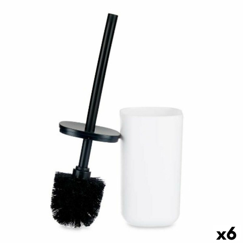 Brosse de salle de wc Blanc...