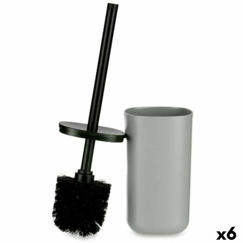 Brosse de salle de wc Gris...