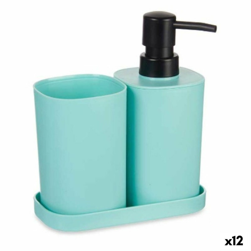 Set da Bagno Nero Verde polipropilene...