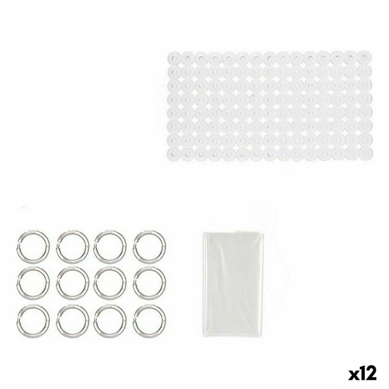 Bath Set Transparent PVC Polyethylene...