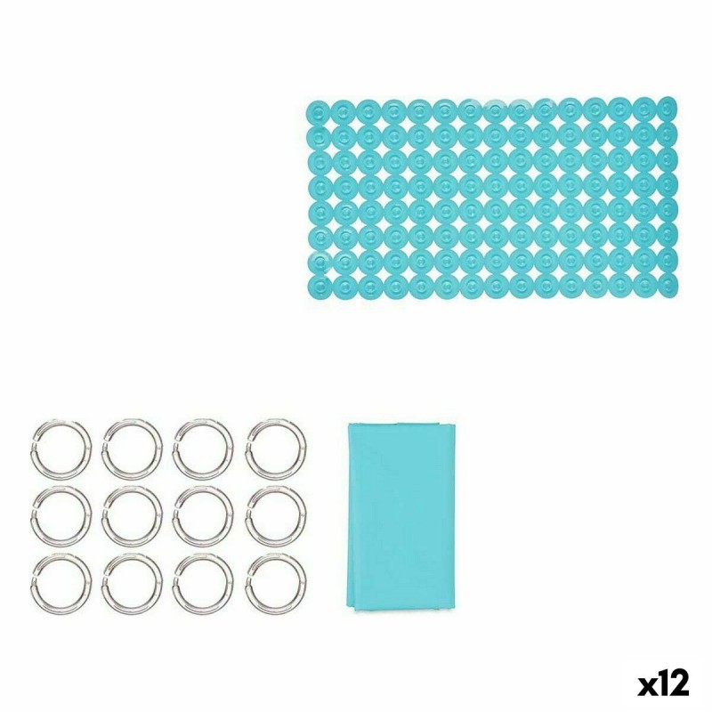 Set de Baño Azul PVC Polietileno EVA...