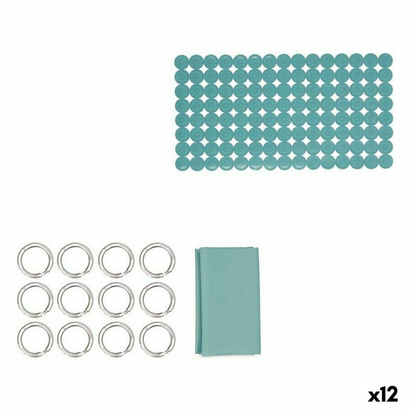 Set de Baño Verde PVC Polietileno EVA...