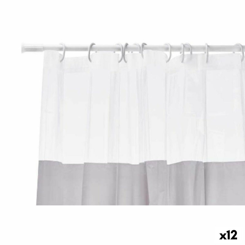 Shower Curtain Transparent 180 x 180...