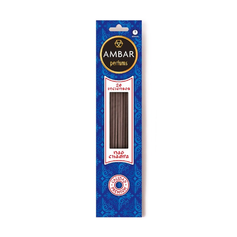 Incienso Ambar Nag Champa 20 Piezas