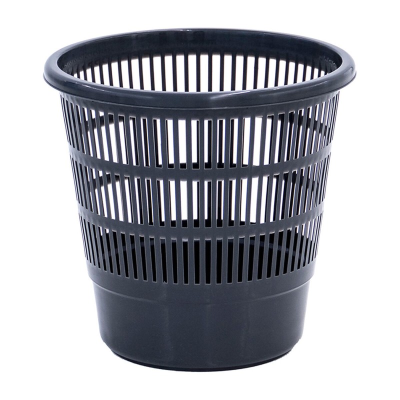 Rubbish bin Plastiken Grille Black...