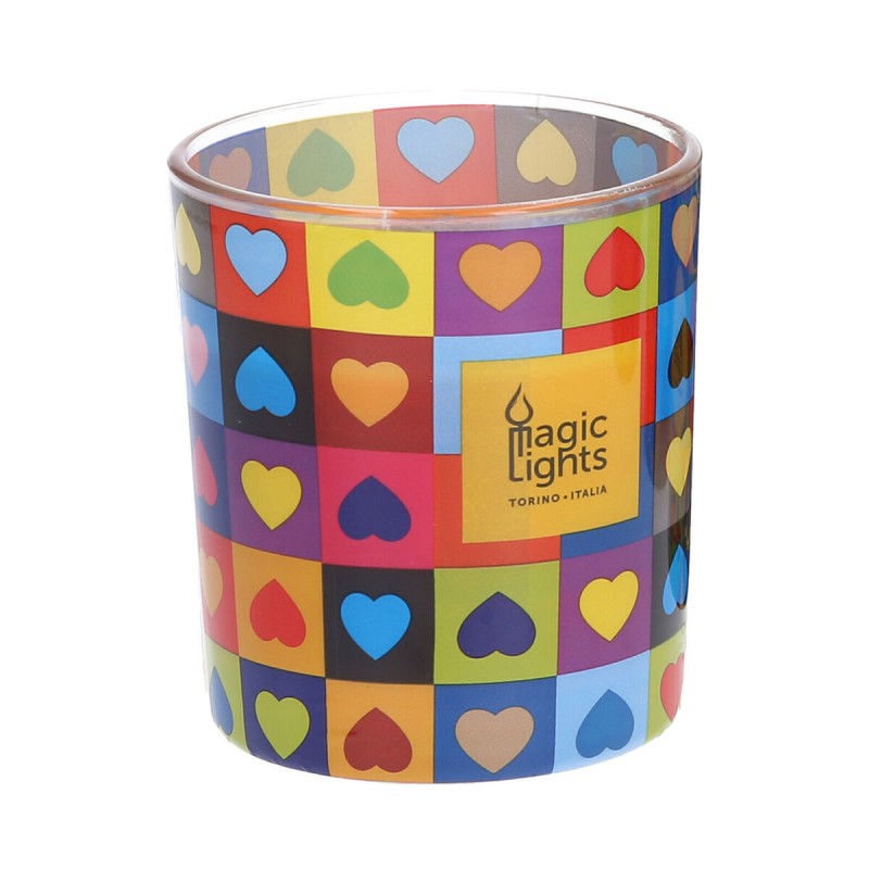 Bougie Magic Lights Coeurs (7,5 x 8,4...