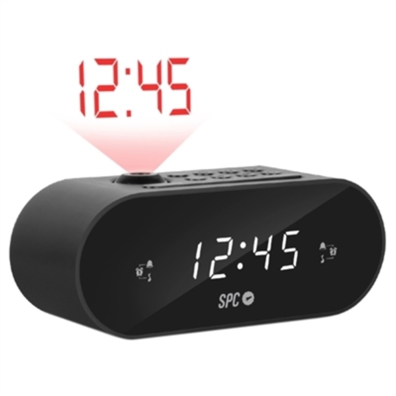 Radio Alarm Clock with LCD Projector...